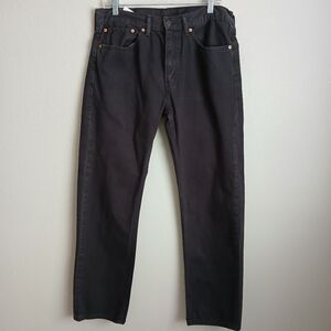 Levi's Men's Straight Black Jeans